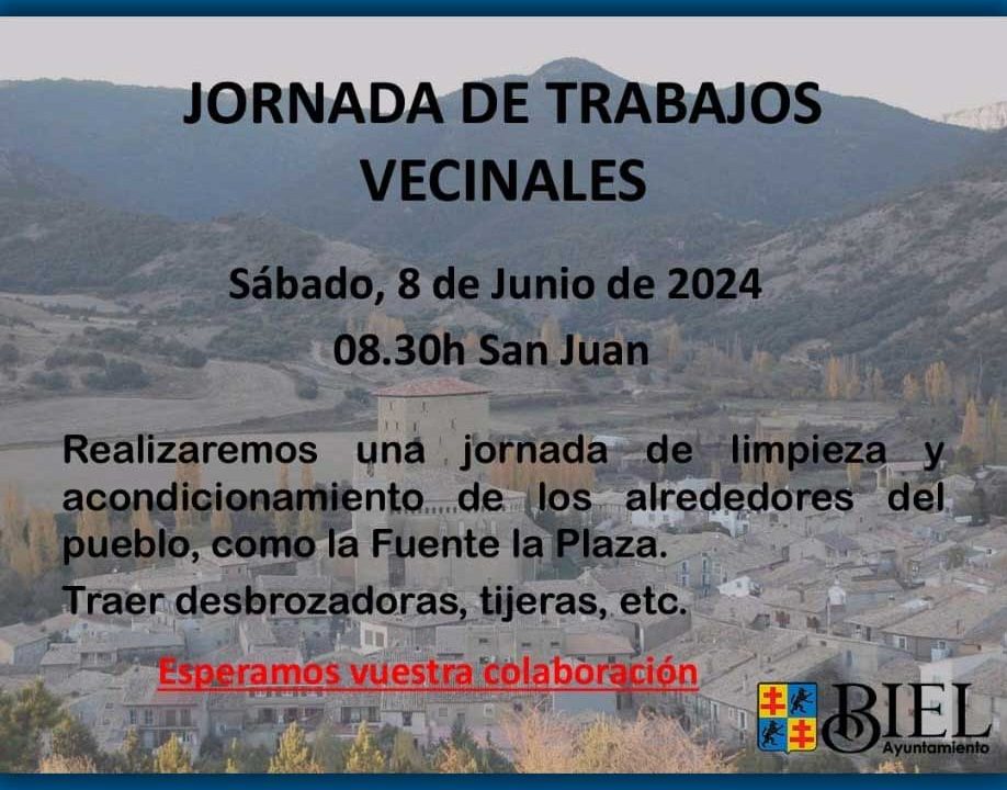 Jornada de Trabajos Vecinales