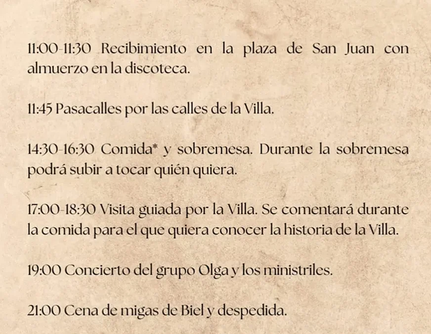 II Encuentro Villa de Biel de música y danza