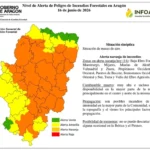 Alerta por riesgo de incendios forestales