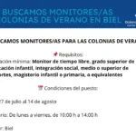 Buscamos monitores/as
